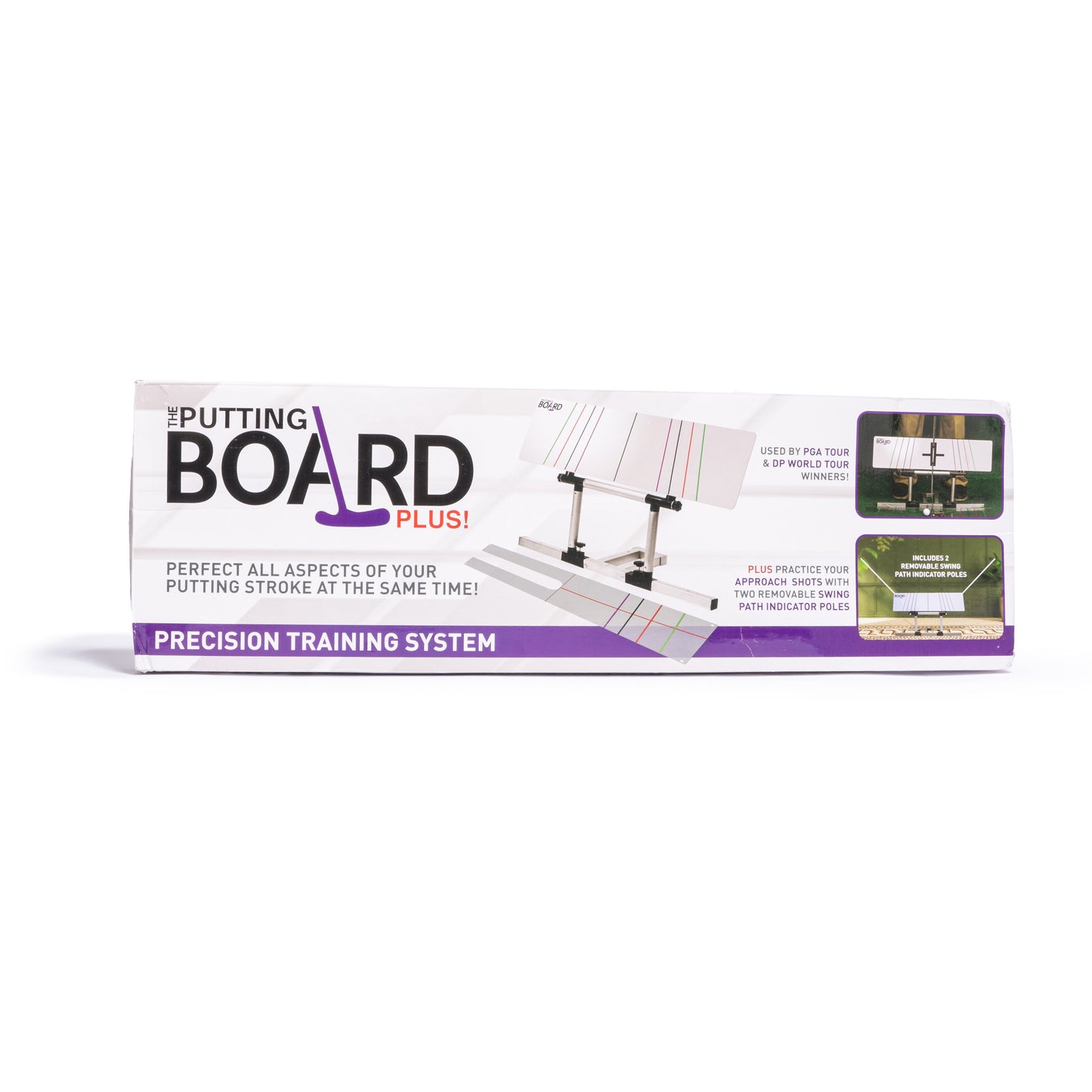 The Putting Board - Putting Aid with Speed Board & Wedge Sticks