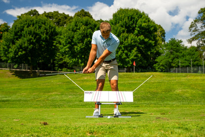 The Putting Board - Putting Aid with Speed Board & Wedge Sticks